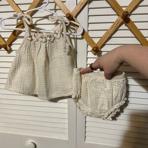 Wild Wawa white crochet set 12/18